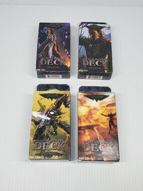 Shadow Era TCG - Human Mage, Human Rogue, Human Hunter, and Shadow Hunter Decks